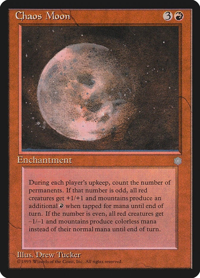 Image for Chaos Moon - Magic: The Gathering