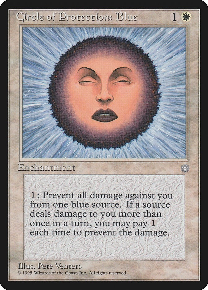 Image for Circle of Protection: Blue - Magic: The Gathering
