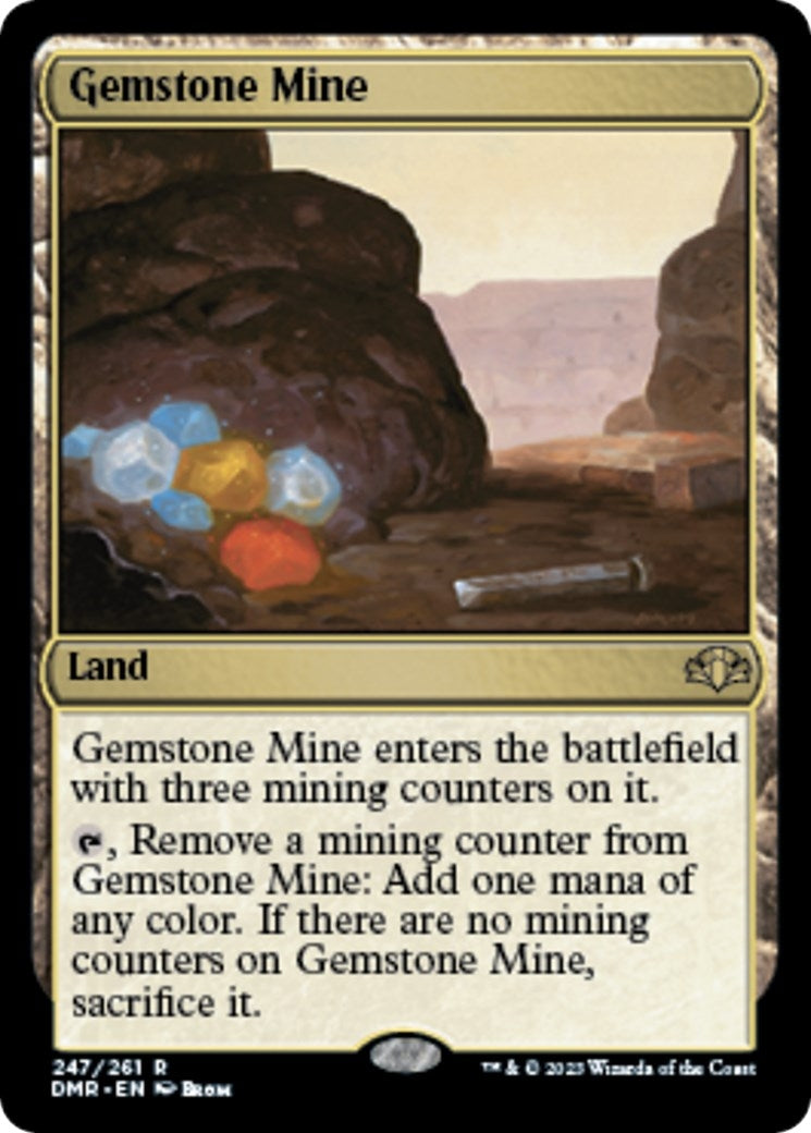 Image for Gemstone Mine (247) - Magic: The Gathering