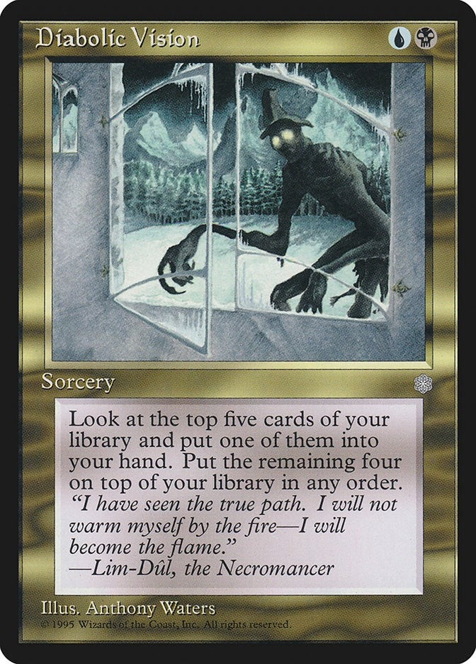 Image for Diabolic Vision - Magic: The Gathering