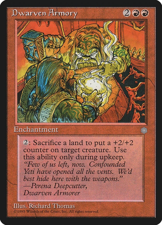 Image for Dwarven Armory - Magic: The Gathering