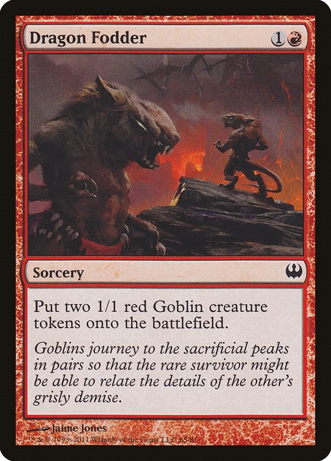 Image for Dragon Fodder (65) - Magic: The Gathering