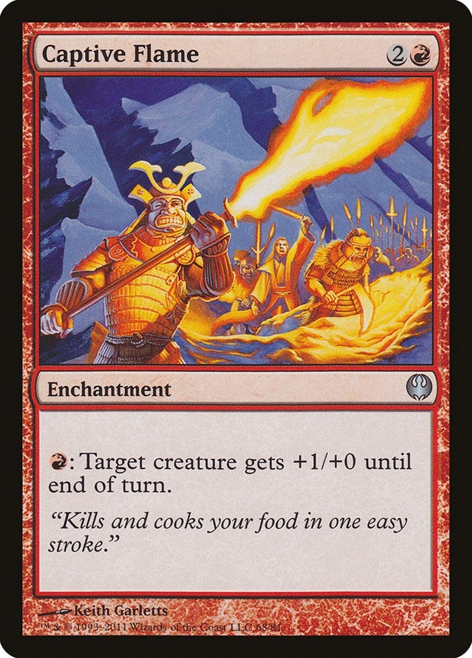 Image for Captive Flame (68) - Magic: The Gathering