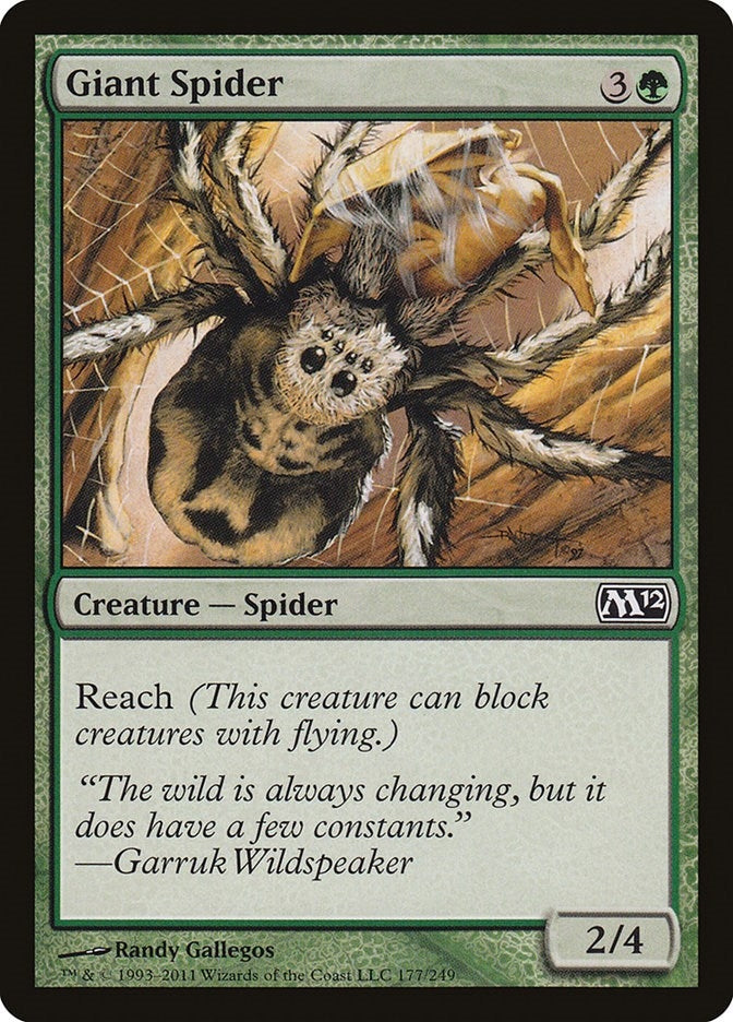 Image for Giant Spider (177) - Magic: The Gathering