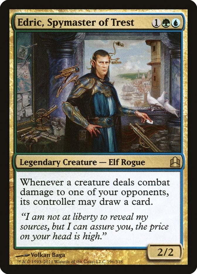 Image for Edric, Spymaster of Trest (196) - Magic: The Gathering