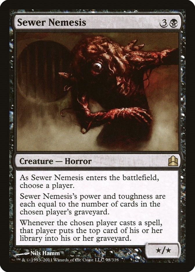 Image for Sewer Nemesis (98) (CMD) - Magic: The Gathering