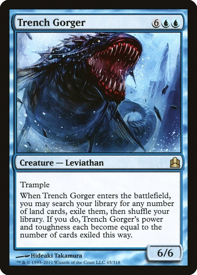 Image for Trench Gorger (65) (CMD) - Magic: The Gathering