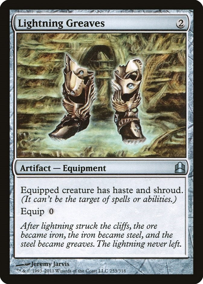 Image for Lightning Greaves (253) - Magic: The Gathering