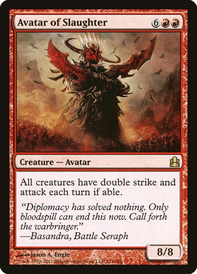 Image for Avatar of Slaughter (111) (CMD) - Magic: The Gathering