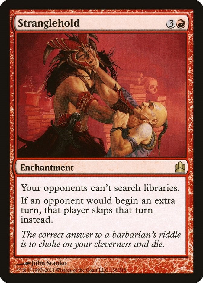 Image for Stranglehold (136) (CMD) - Magic: The Gathering