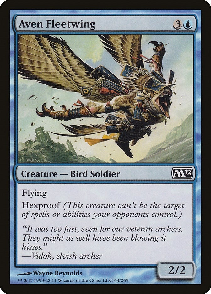 Image for Aven Fleetwing (44) (M12) - Magic: The Gathering