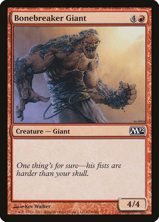 Image for Bonebreaker Giant (123) (M12) - Magic: The Gathering