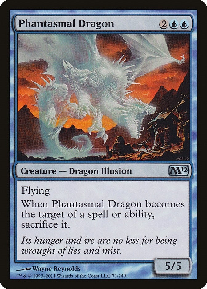Image for Phantasmal Dragon (71) - Magic: The Gathering