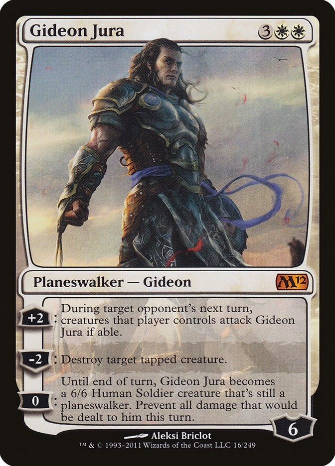 Image for Gideon Jura (16) (M12) - Magic: The Gathering