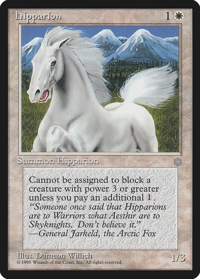 Image for Hipparion - Magic: The Gathering