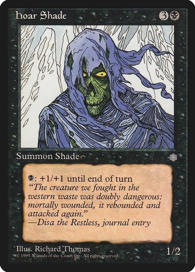 Image for Hoar Shade - Magic: The Gathering