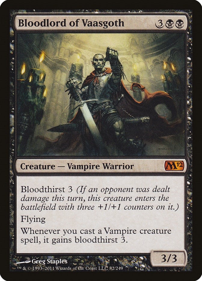 Image for Bloodlord of Vaasgoth (82) - Magic: The Gathering
