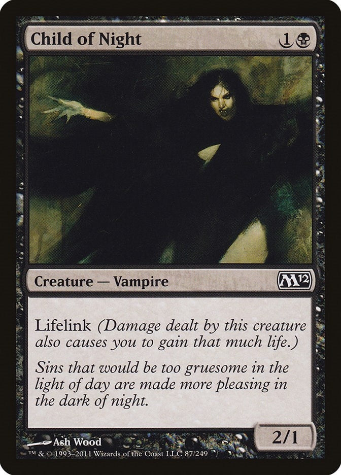 Image for Child of Night (87) (M12) - Magic: The Gathering
