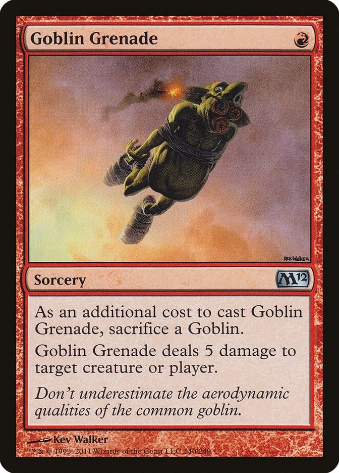 Image for Goblin Grenade (140) (M12) - Magic: The Gathering