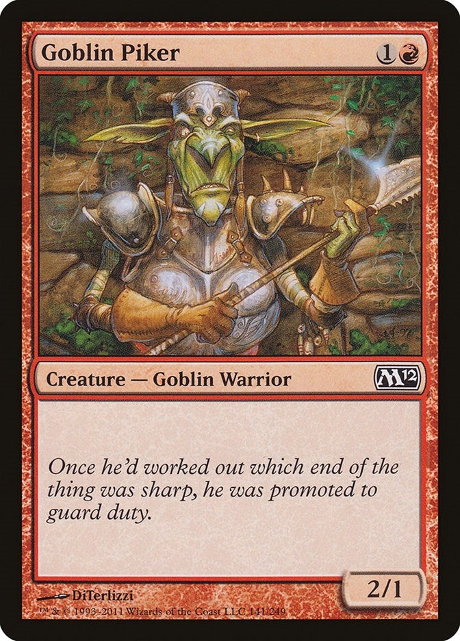 Image for Goblin Piker (141) (M12) - Magic: The Gathering