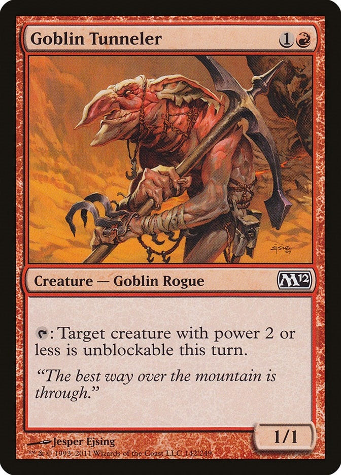 Image for Goblin Tunneler (142) (M12) - Magic: The Gathering