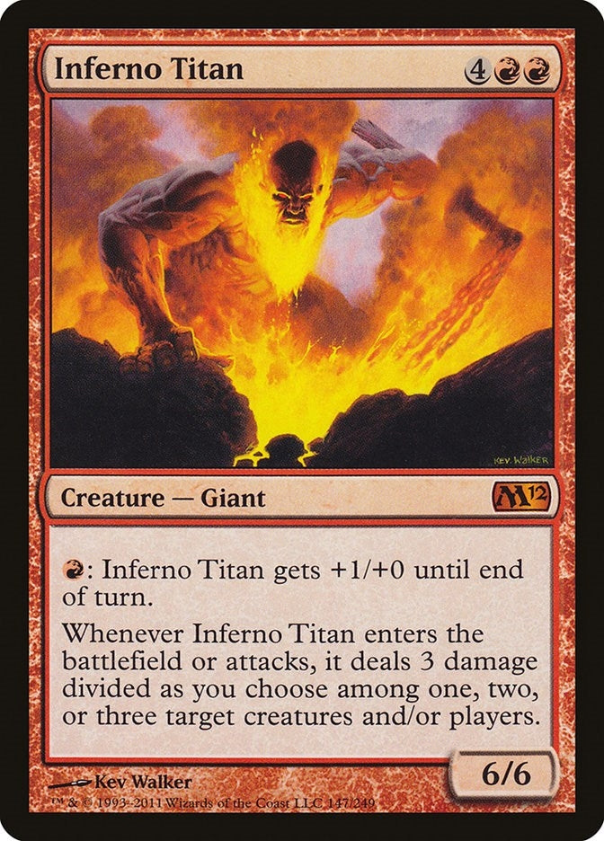 Image for Inferno Titan (147) - Magic: The Gathering