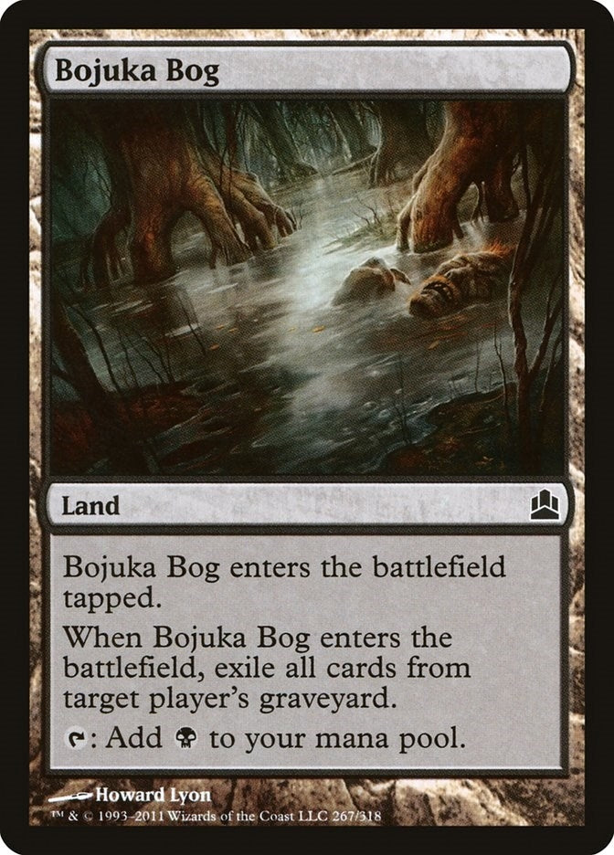 Image for Bojuka Bog (267) (CMD) - Magic: The Gathering