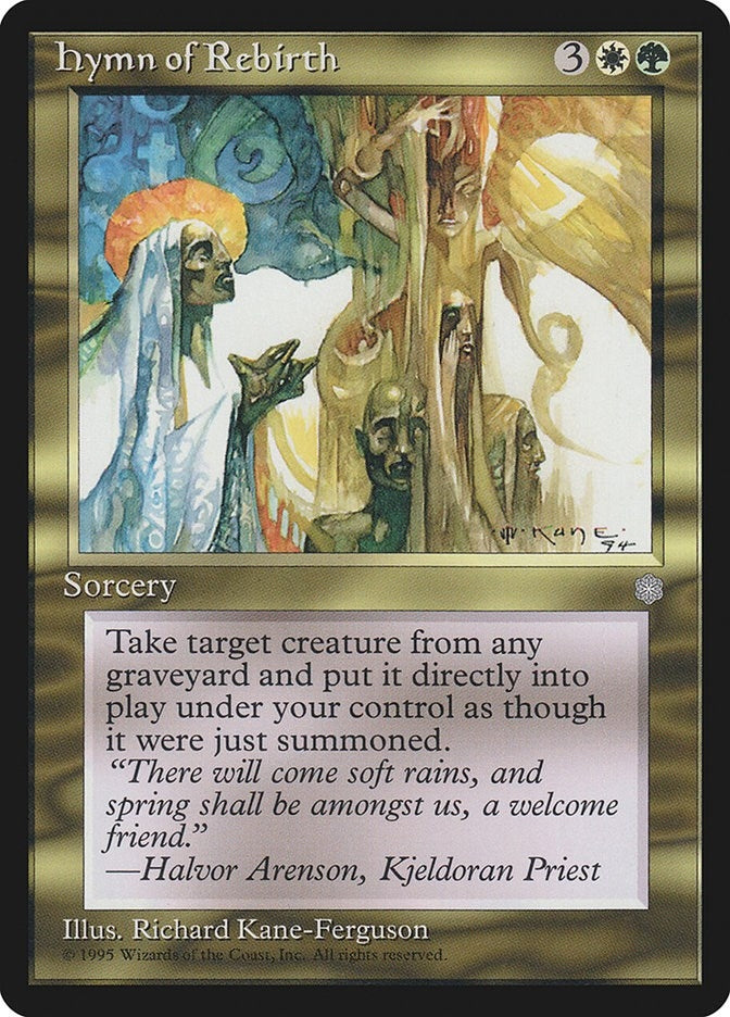 Image for Hymn of Rebirth (373) - Magic: The Gathering