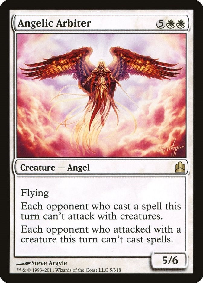 Image for Angelic Arbiter (5) (CMD) - Magic: The Gathering