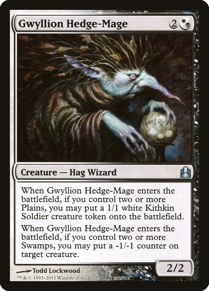 Image for Gwyllion Hedge-Mage (202) (CMD) - Magic: The Gathering