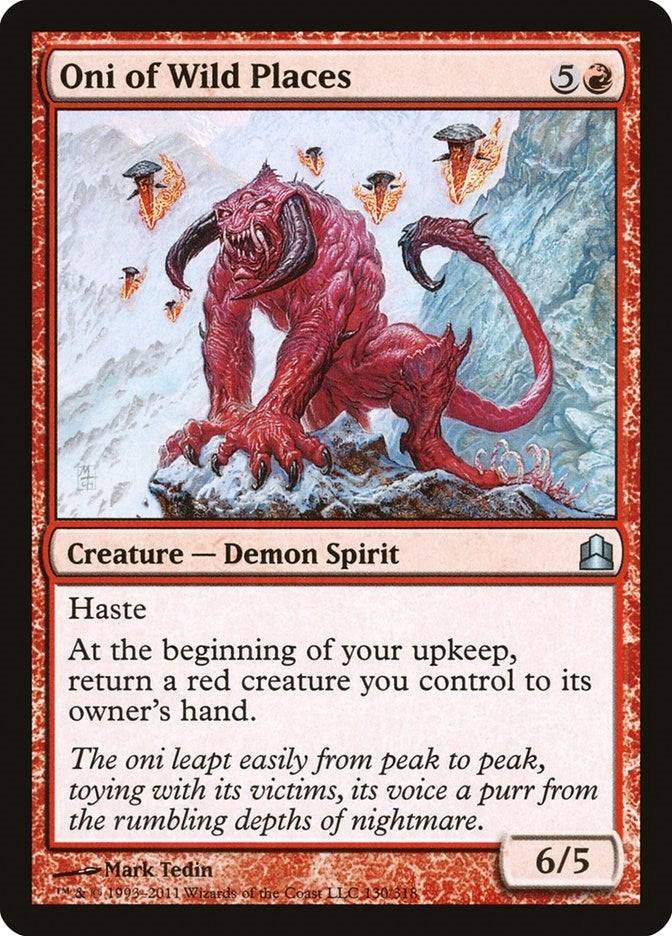 Image for Oni of Wild Places (130) (CMD) - Magic: The Gathering
