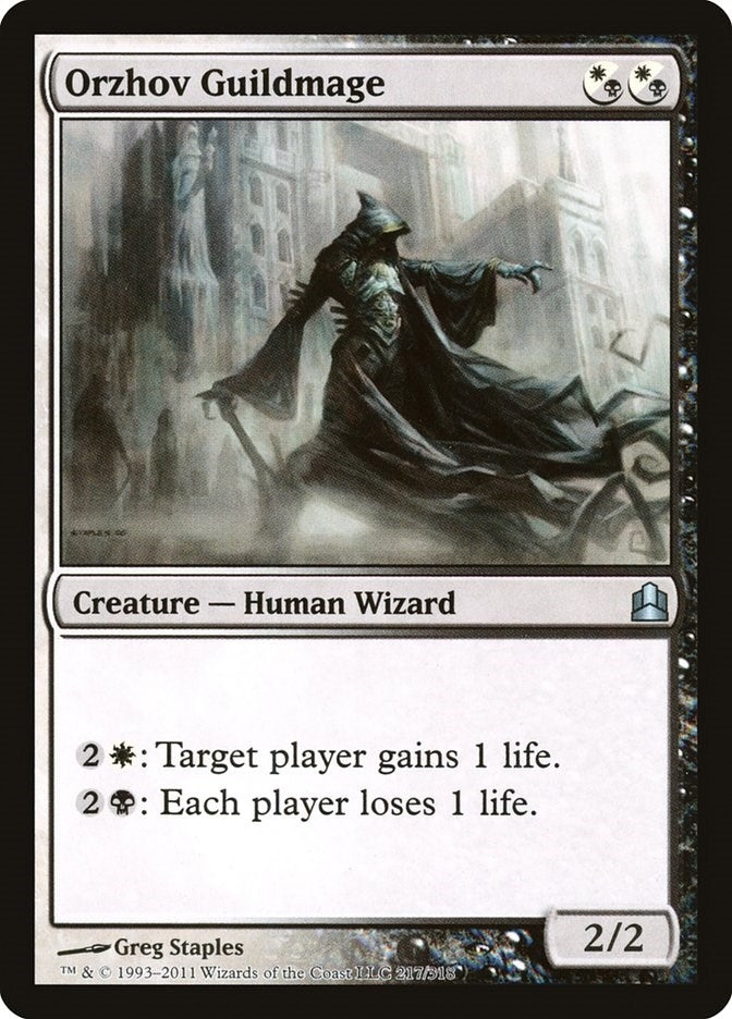 Image for Orzhov Guildmage (217) (CMD) - Magic: The Gathering