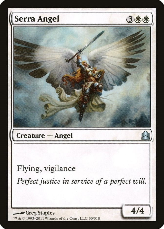 Image for Serra Angel (30) (CMD) - Magic: The Gathering