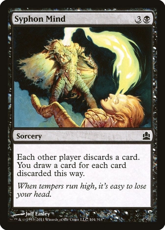 Image for Syphon Mind (104) (CMD) - Magic: The Gathering