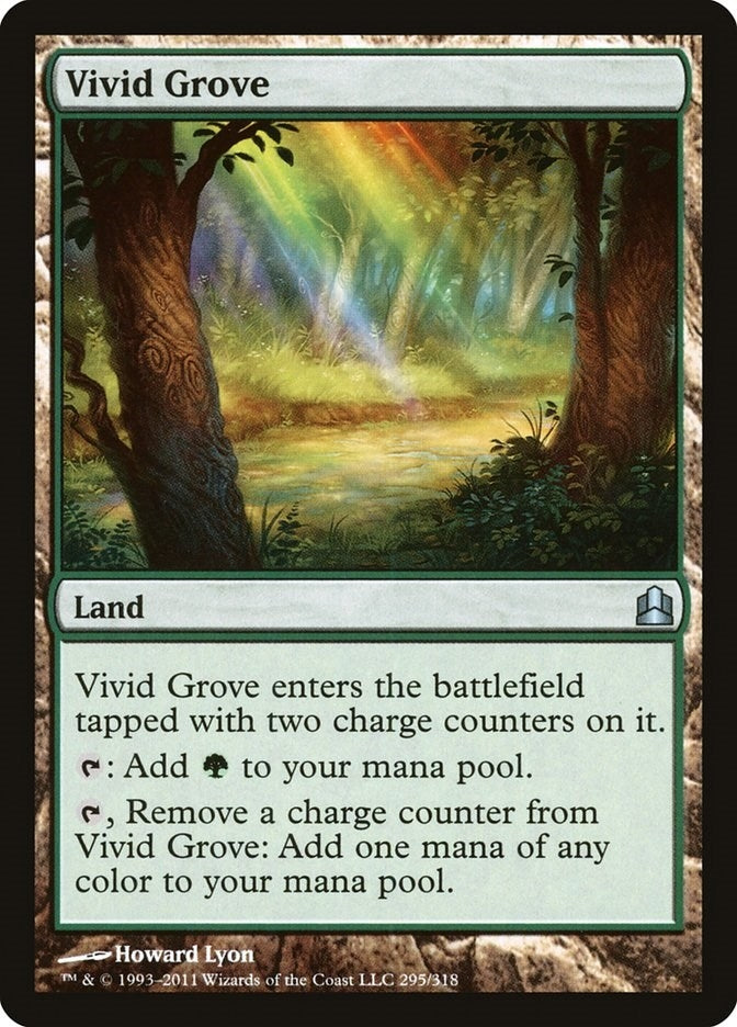 Image for Vivid Grove (295) (CMD) - Magic: The Gathering