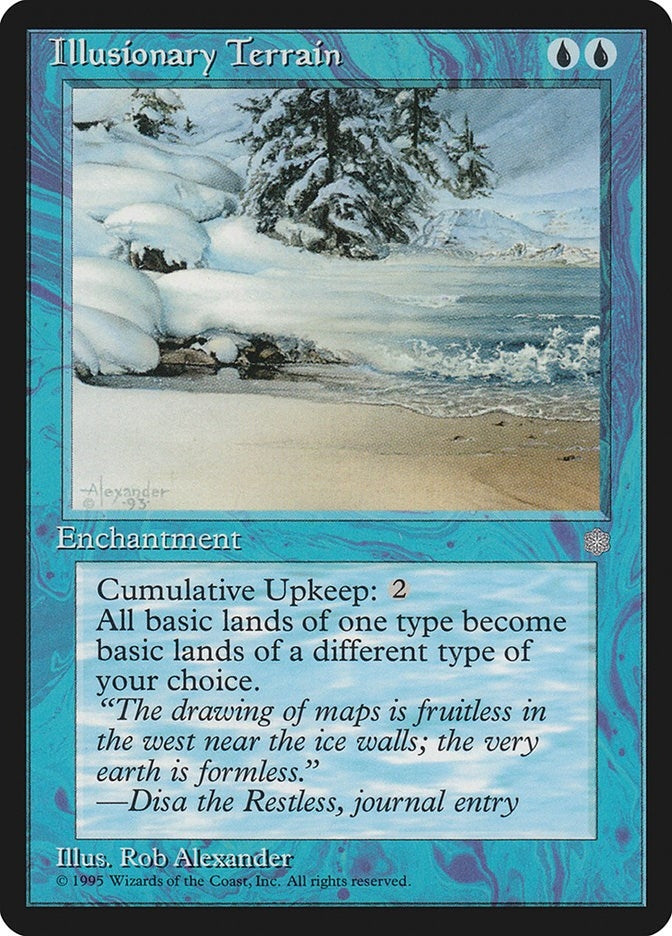 Image for Illusionary Terrain - Magic: The Gathering