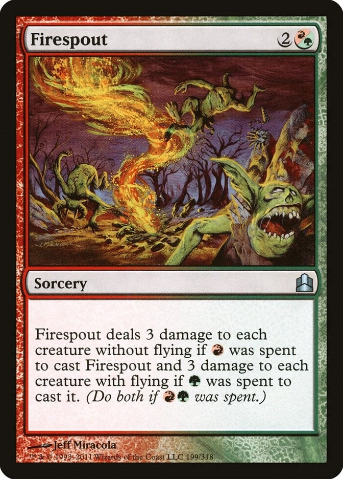 Image for Firespout (199) (CMD) - Magic: The Gathering