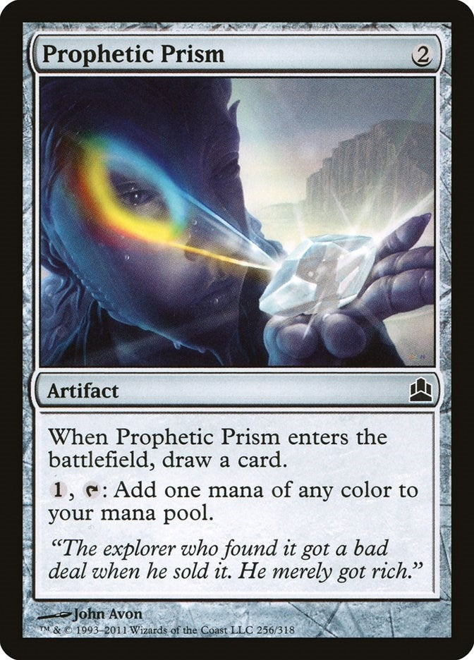 Image for Prophetic Prism (256) (CMD) - Magic: The Gathering