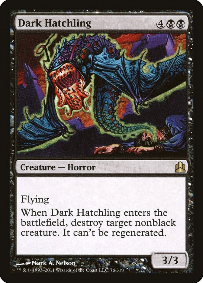 Image for Dark Hatchling (76) - Magic: The Gathering