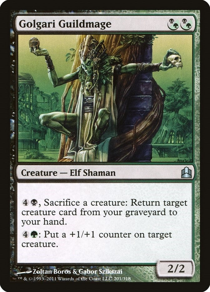 Image for Golgari Guildmage (201) (CMD) - Magic: The Gathering