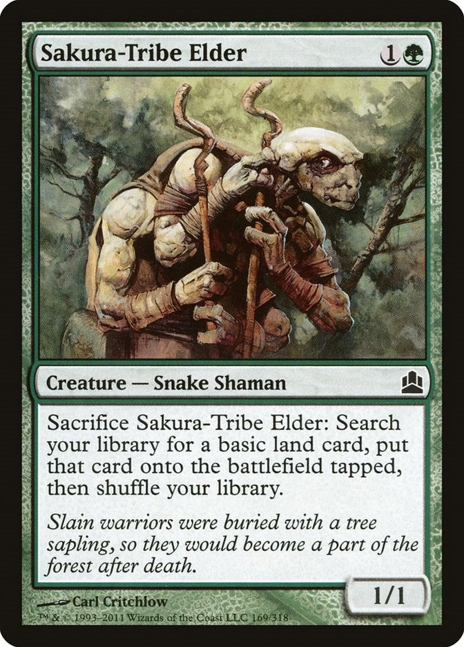 Image for Sakura-Tribe Elder (169) (CMD) - Magic: The Gathering