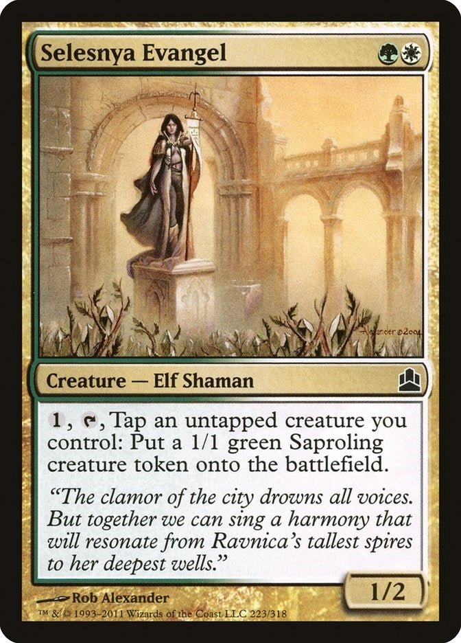 Image for Selesnya Evangel (223) (CMD) - Magic: The Gathering