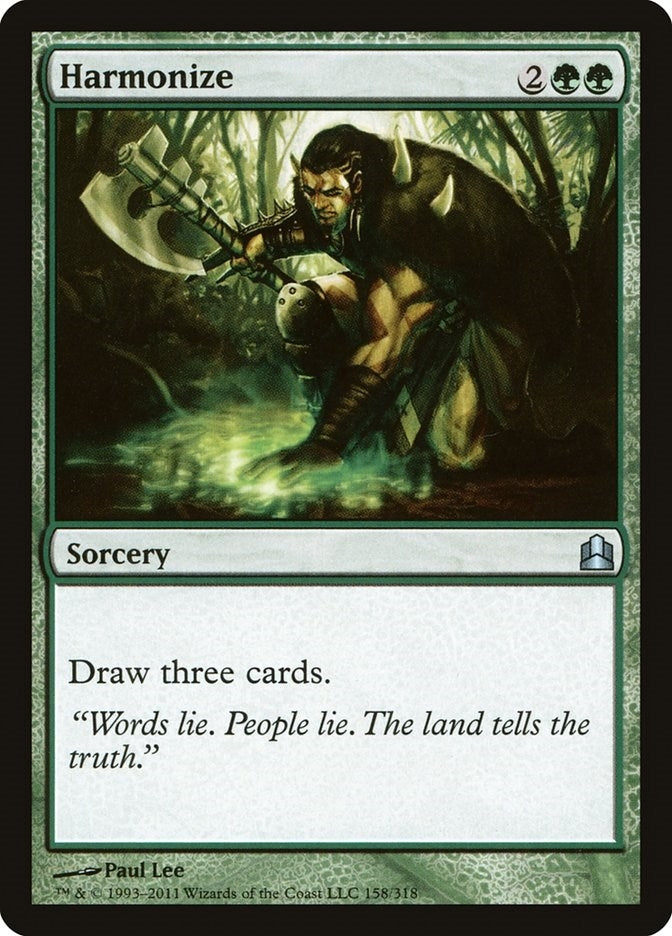 Image for Harmonize (158) - Magic: The Gathering