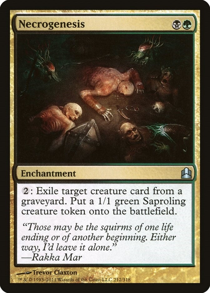 Image for Necrogenesis (212) (CMD) - Magic: The Gathering