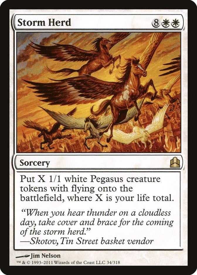 Image for Storm Herd (34) - Magic: The Gathering