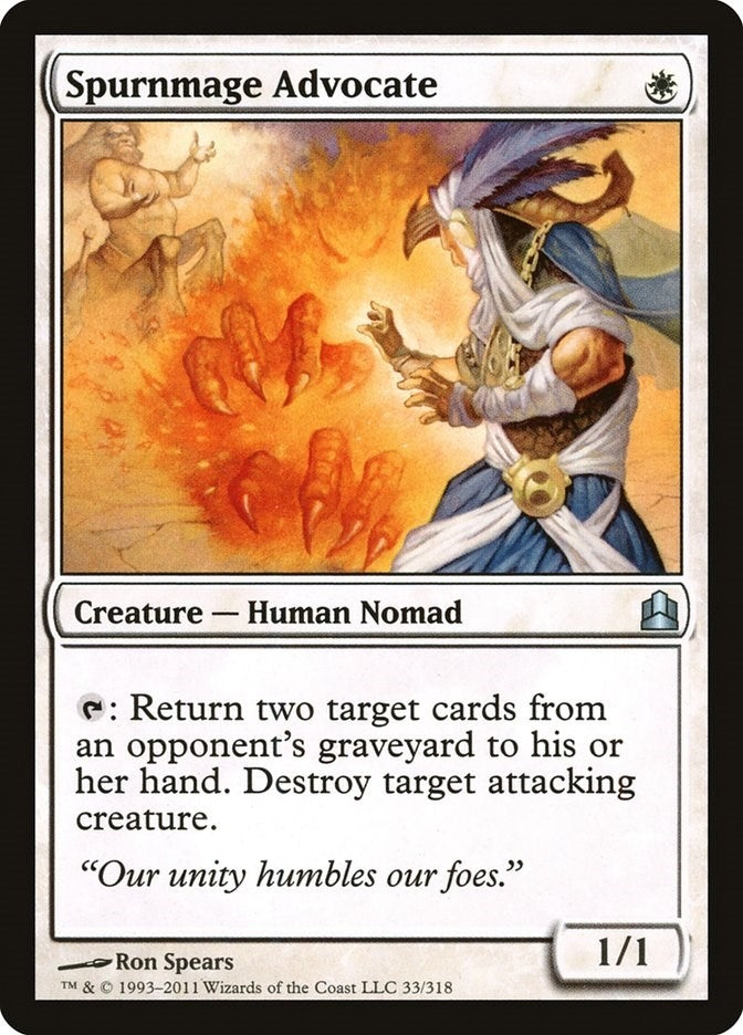 Image for Spurnmage Advocate (33) (CMD) - Magic: The Gathering