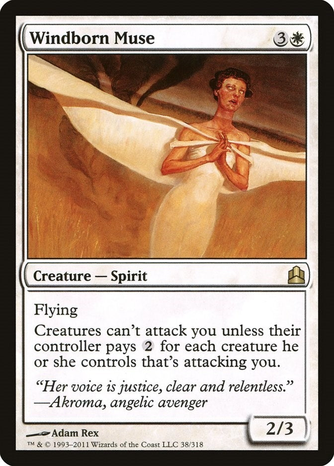 Image for Windborn Muse (38) (CMD) - Magic: The Gathering