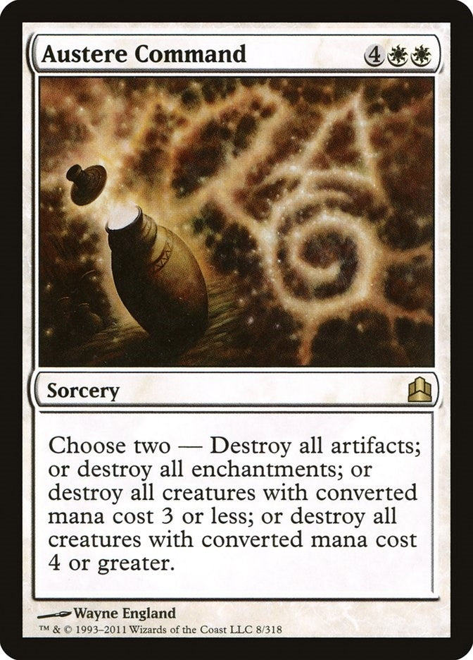 Image for Austere Command (8) - Magic: The Gathering