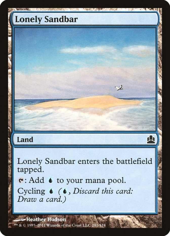 Image for Lonely Sandbar (281) (CMD) - Magic: The Gathering
