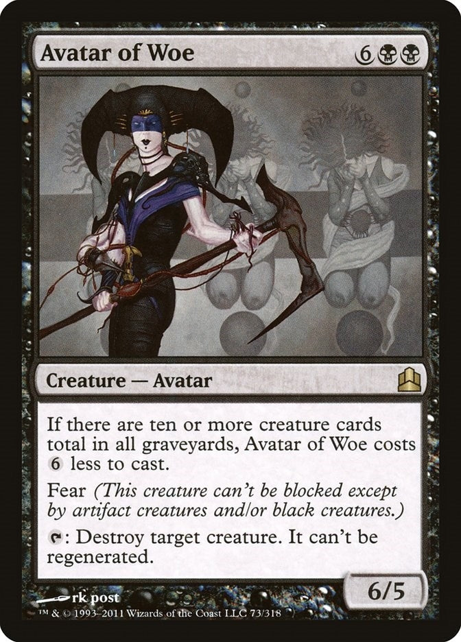 Image for Avatar of Woe (73) - Magic: The Gathering